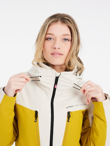 PROTEST Athletic Jacket 'PRTCALIDA' in White