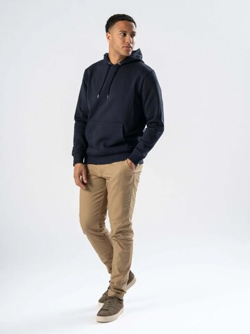 TEESHOPPEN Sweater ' Sweatshirt Hoodie ' in Blue