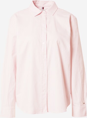 Camicia da donna di TOMMY HILFIGER in rosa: frontale