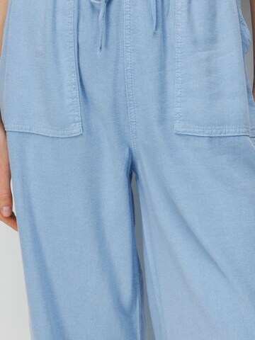 MixRay Zvonové kalhoty Kalhoty – modrá