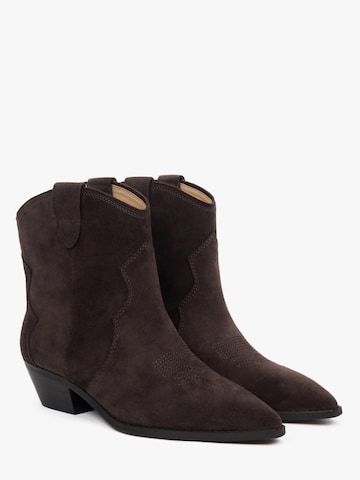 Estro Ankle Boots '1079-1'‌‌‌‌‌‌‌ in Braun
