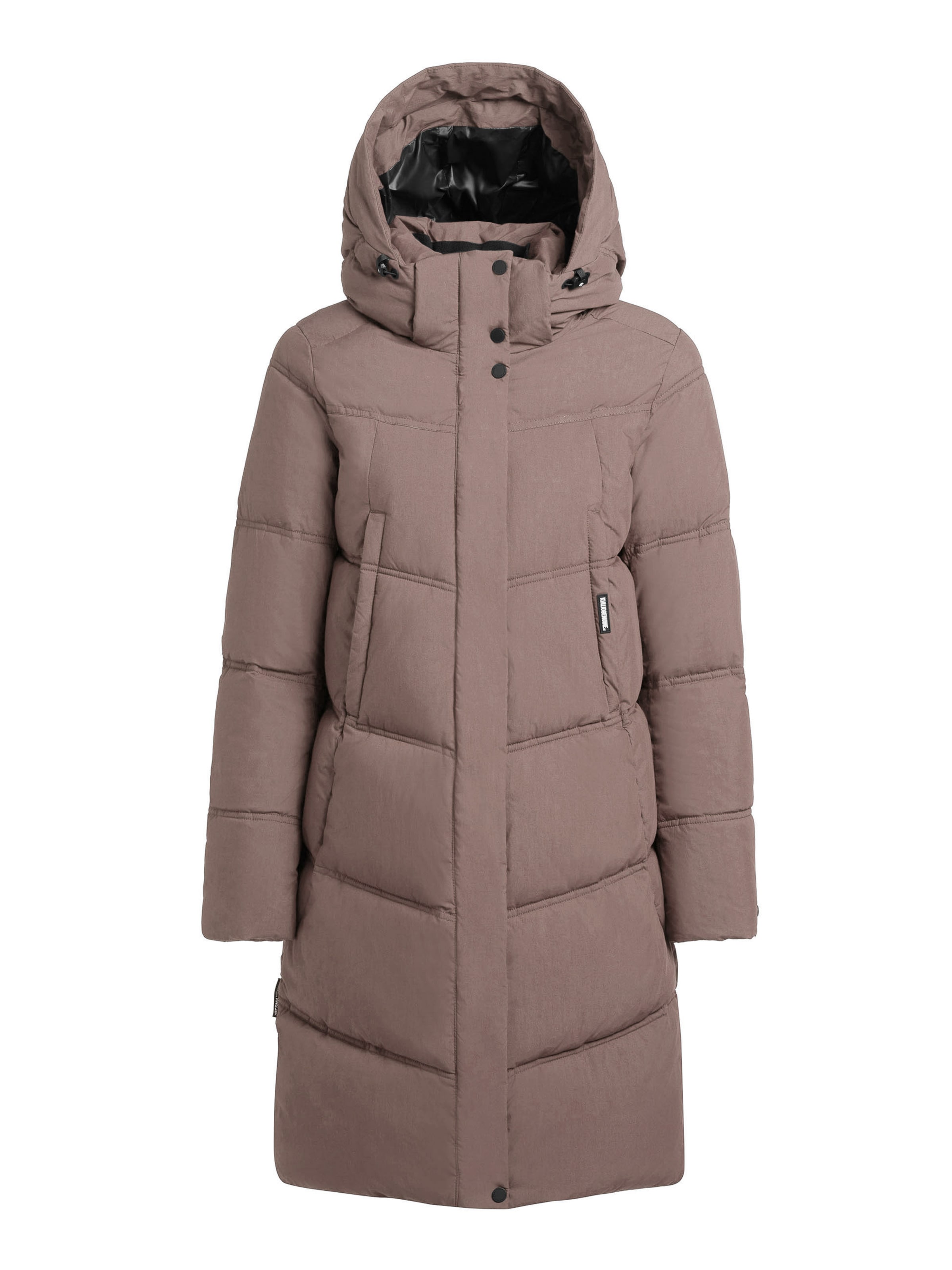 khujo Зимно палто 'Graya' в сиво: отпред