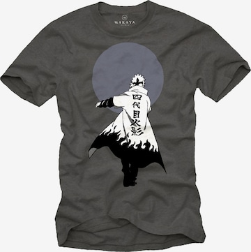 MAKAYA Shirt in Grau: Vorderseite