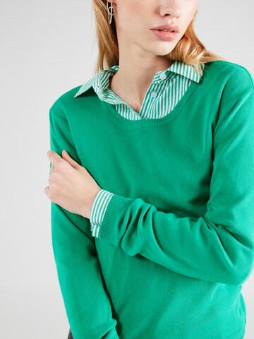 UNITED COLORS OF BENETTON Pullover in Grün