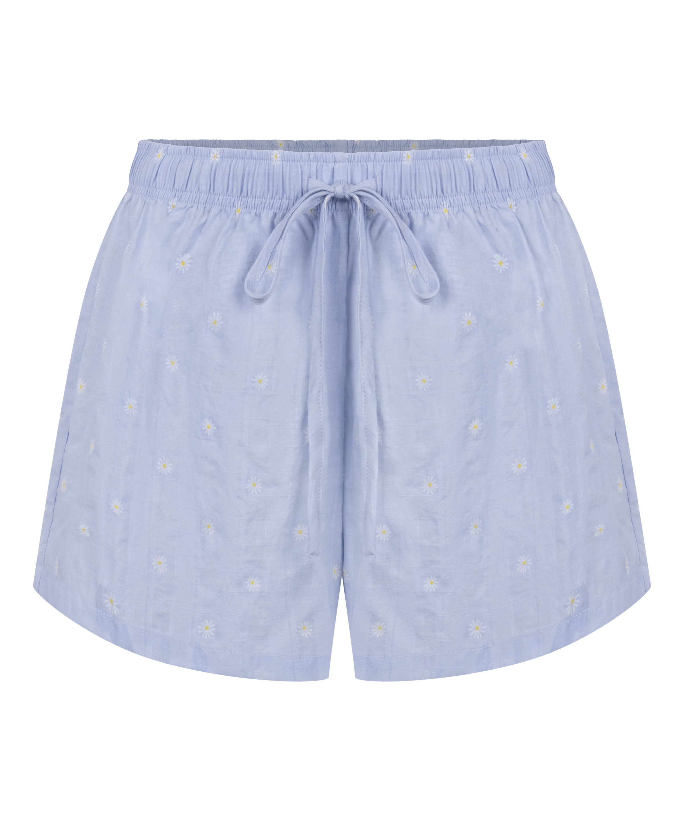 Hunkemöller Korte pyjama in Blauw: voorkant