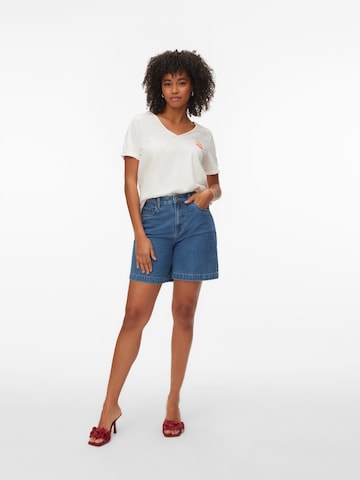 VERO MODA Tričko 'VMKANYA' - Biela
