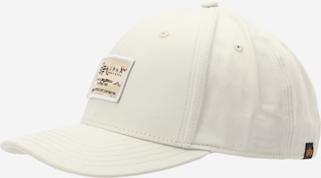 ALPHA INDUSTRIES Keps 'Crew Camo' i grå: framsida