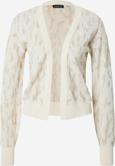 TAIFUN Cardigan i beige / creme / chamois, Produktvisning