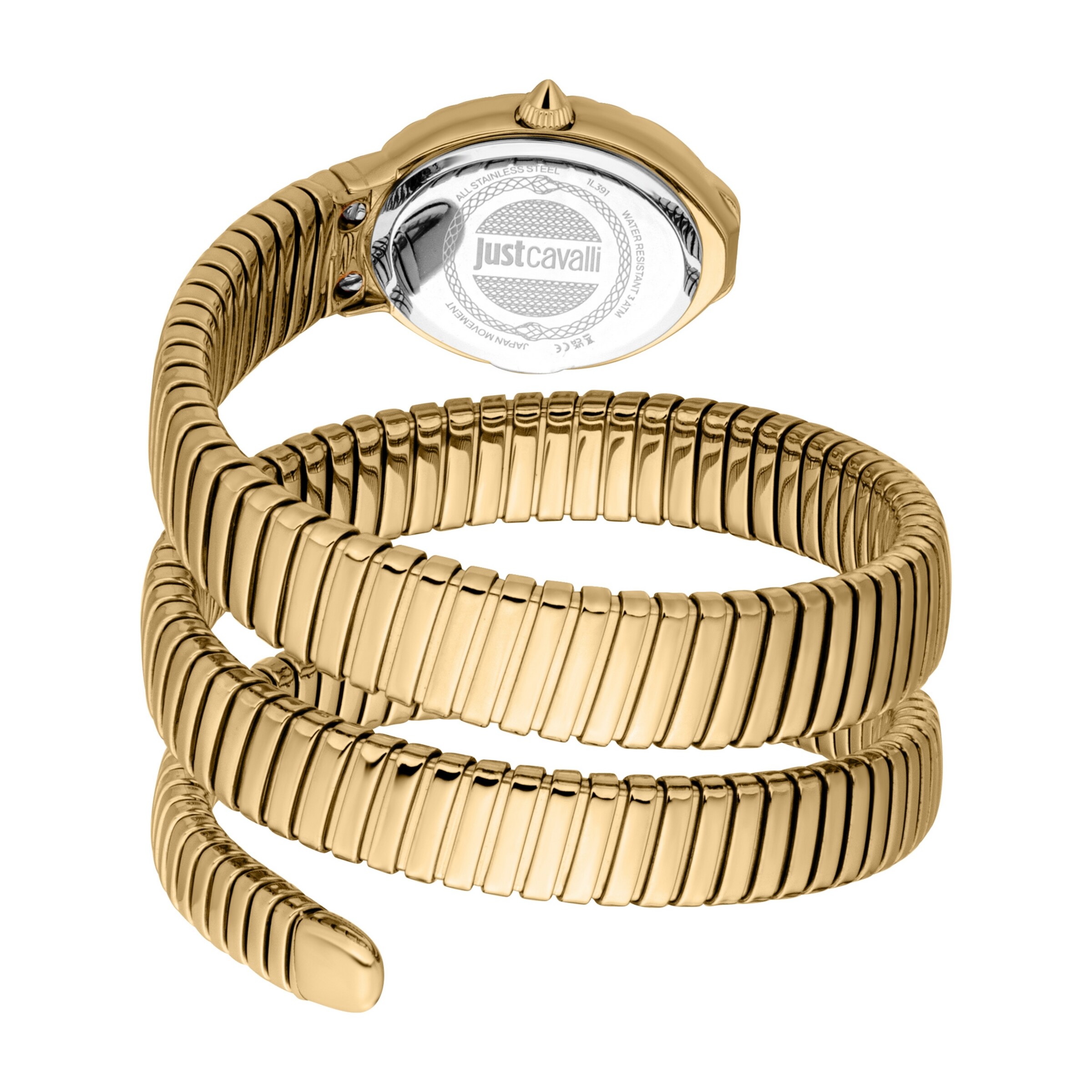 Just Cavalli Time Analog Watch in Gold