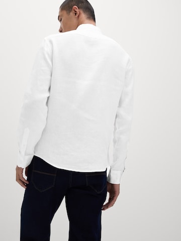 Slim fit Camicia di Marks & Spencer in bianco