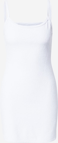 Robe Abercrombie & Fitch en blanc : devant