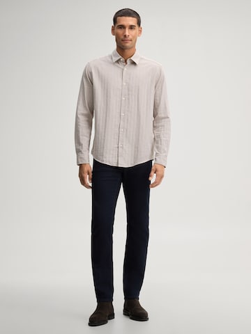 JOOP! Jeans Regular fit Zakelijk overhemd in Beige