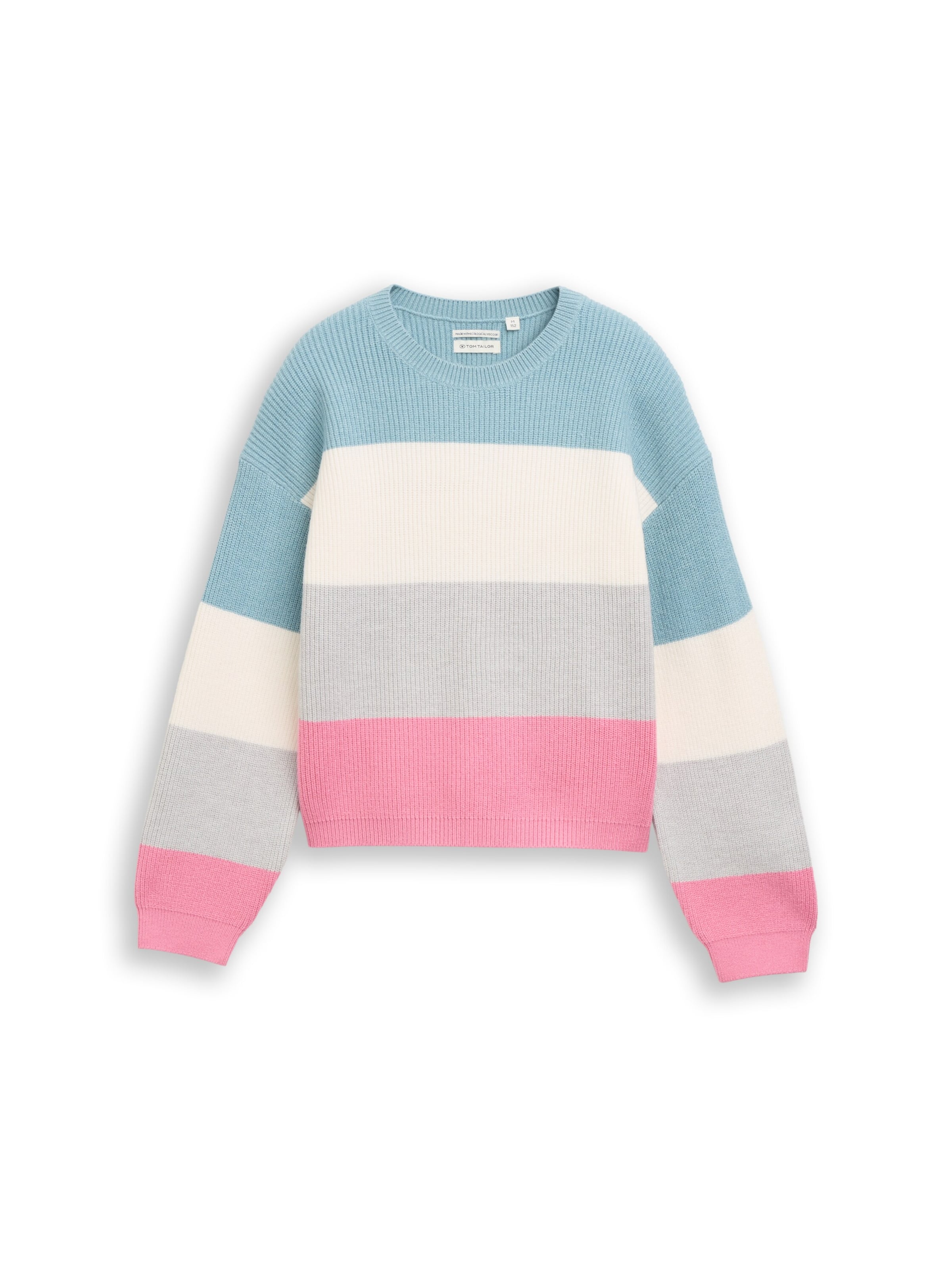 TOM TAILOR Sweater in Pink: front