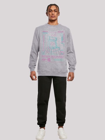 F4NT4STIC Sweatshirt 'SEVENSQUARED' in Grey