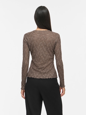 VILA Blouse 'VIFay' in Bruin