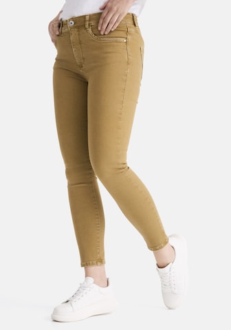 STOOKER WOMEN Skinny Jeans 'Rio' in Grün