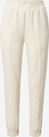 Effilé Pantalon b.young en beige : devant