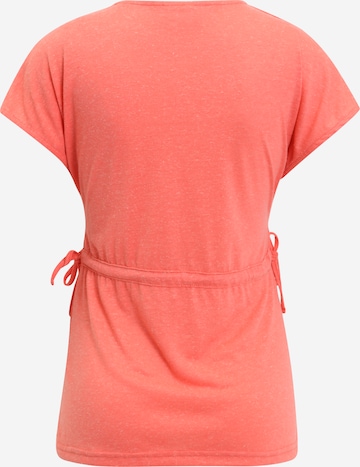 MAMALICIOUS T-shirt 'NELLI JUNE' i orange