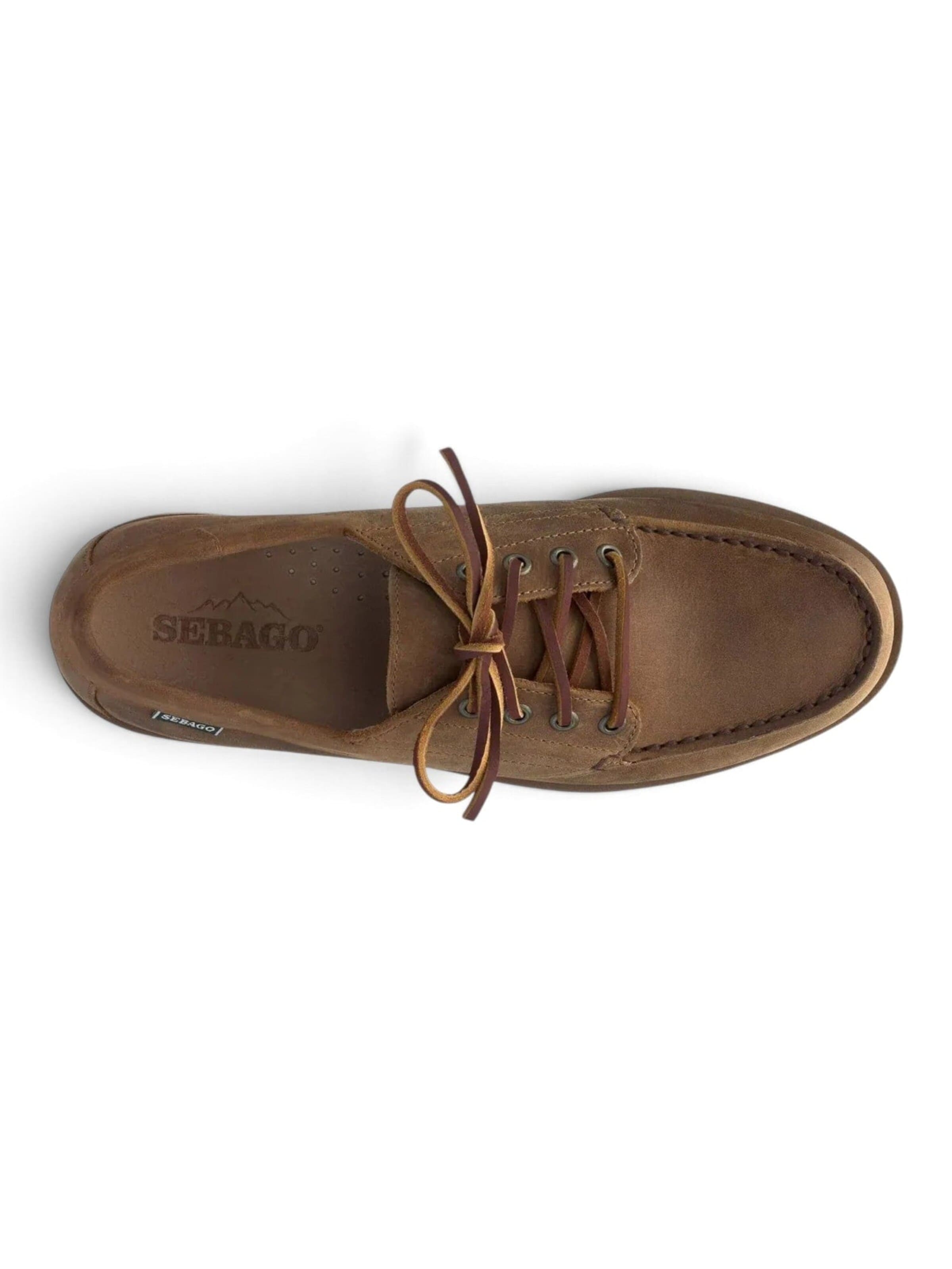 SEBAGO Moccasin 'ASKOOKFIELD CRAZY HORSE BROWN TAN' in Brown