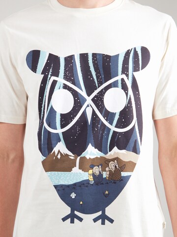 KnowledgeCotton Apparel Bluser & t-shirts i beige