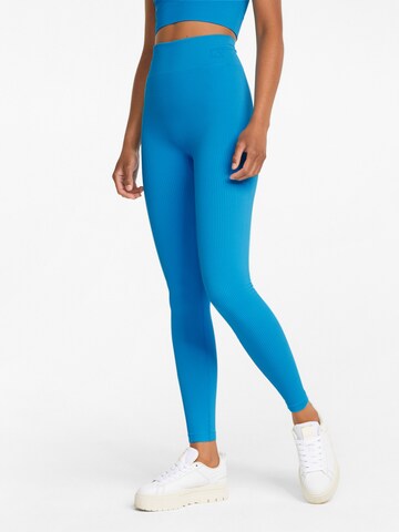 PUMA Regular Leggings 'Infuse' in Blauw: voorkant