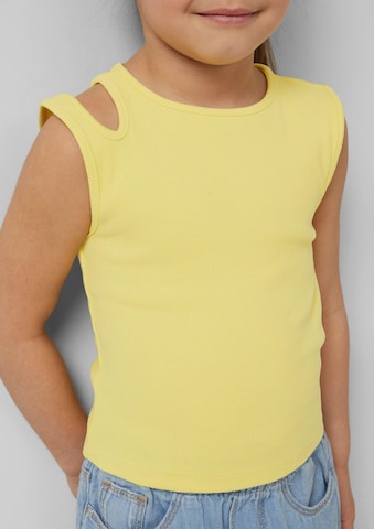 T-Shirt s.Oliver en jaune