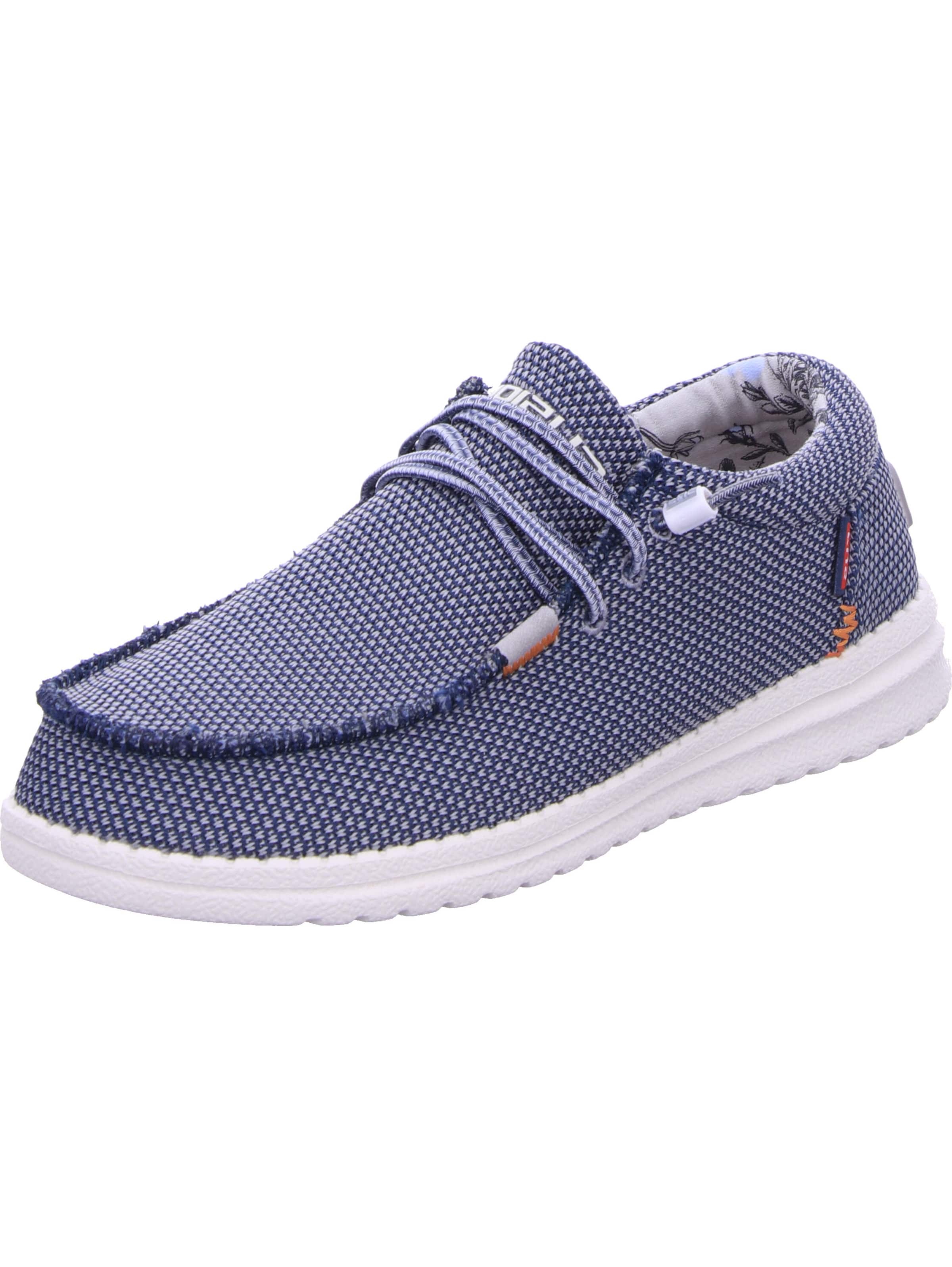 Fusion Slipper 'Jack' in Blau: Vorderseite