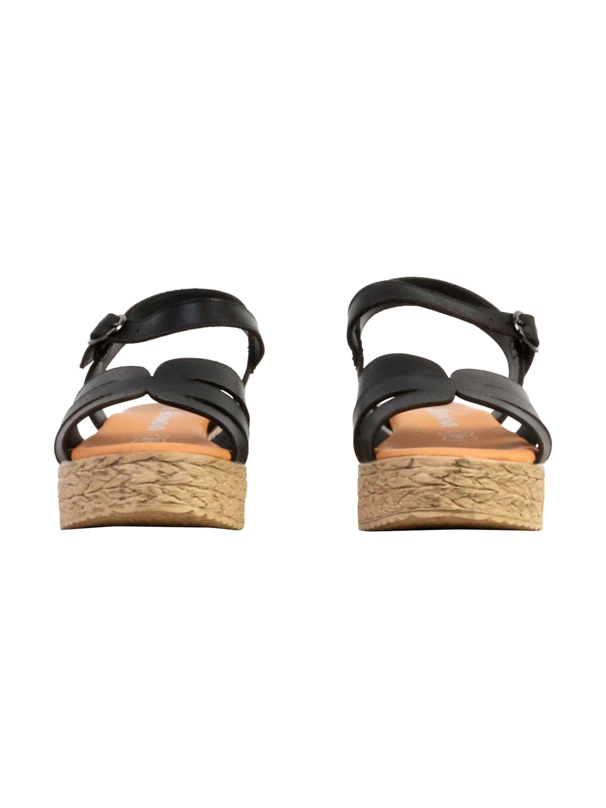 The Divine Factory - Sandalias en negro