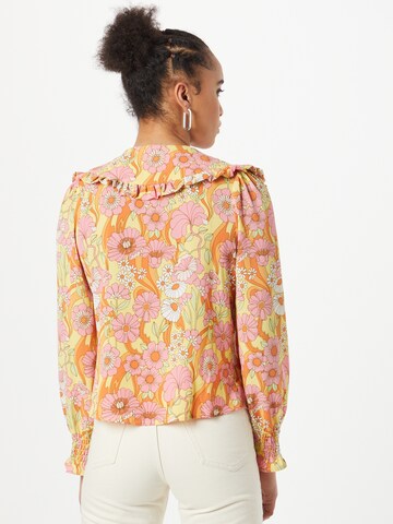 Monki Blouse in Yellow