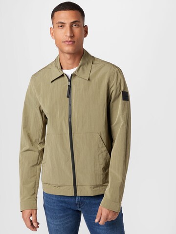 Calvin Klein Between-Season Jacket in Green: front