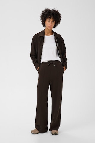 Regular Pantalon Part Two en marron : devant