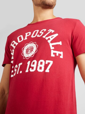 T-Shirt AÉROPOSTALE en rouge