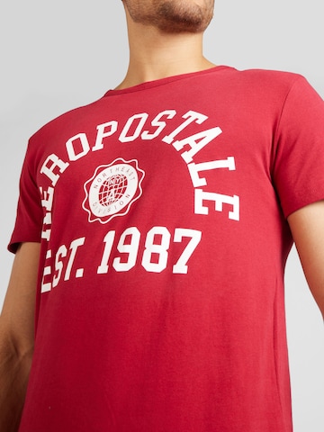 AÉROPOSTALE Shirt in Rood