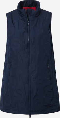 Ulla Popken Weste in Blau: Vorderseite