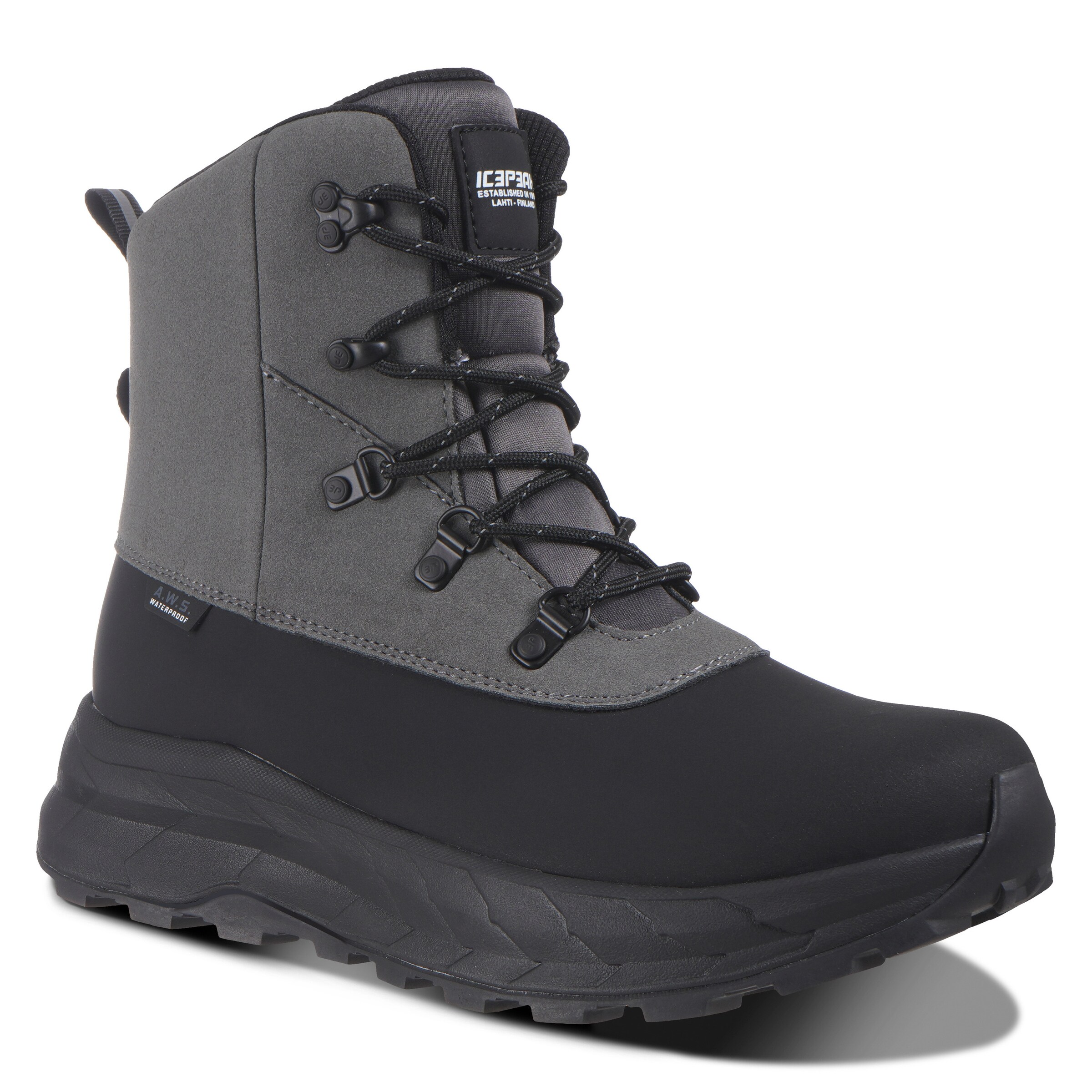 ICEPEAK Snow Boots ' Aitoo Mr ' in Grey: front