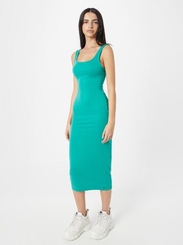 Superdry - Vestido de verano en verde: frente