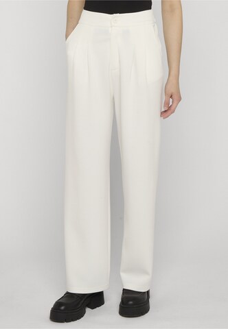 Estelou Regular Hose in Weiß: Vorderseite