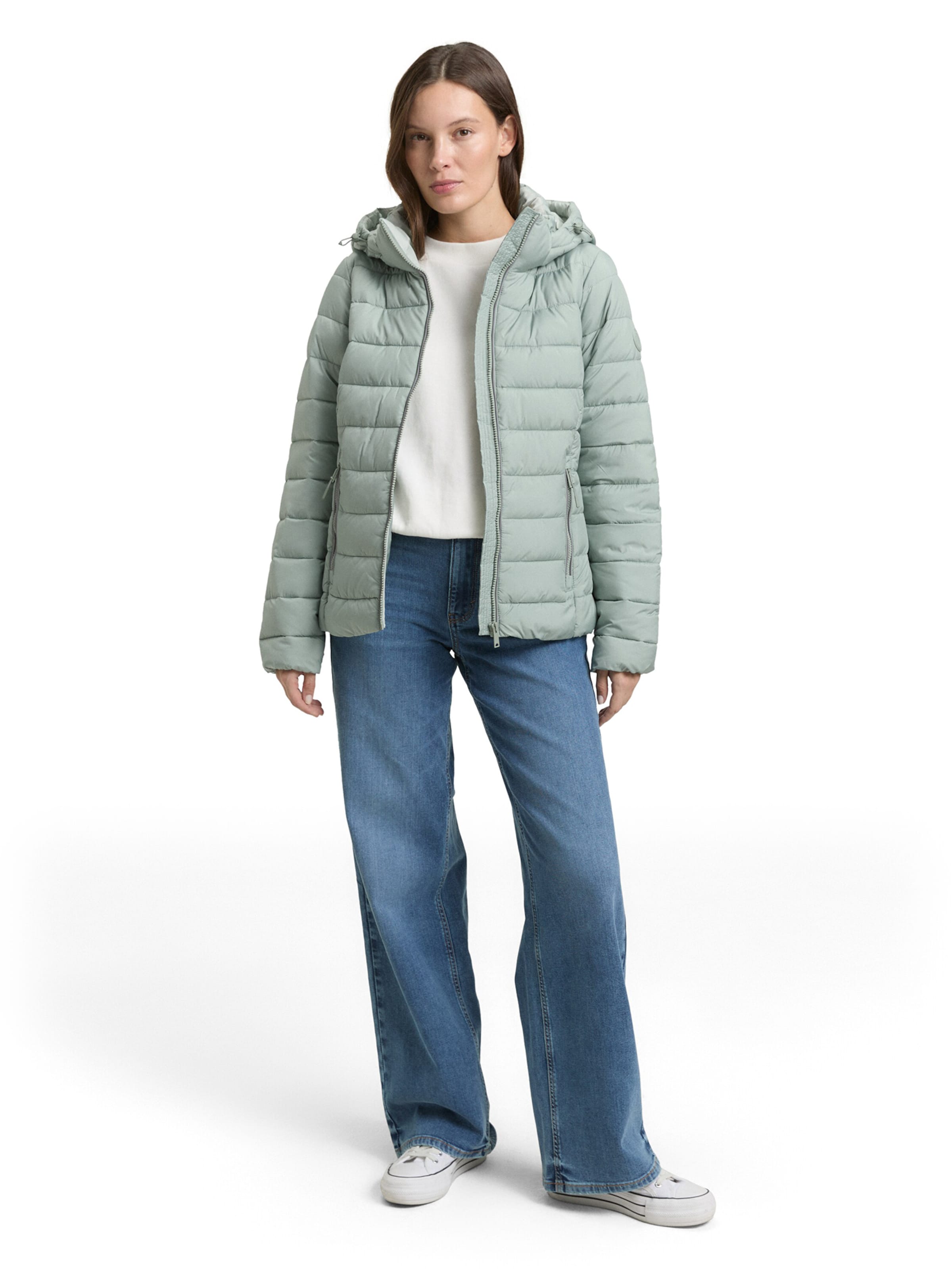 TOM TAILOR Tussenjas in Groen