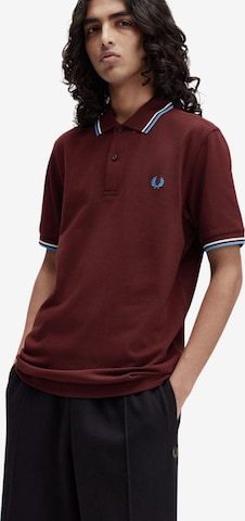 Fred Perry - Camisa 'Polo fred perry granate z63 twin tipped shirt' em vermelho: frente