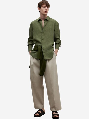 Adolfo Dominguez Regular fit Риза в зелено