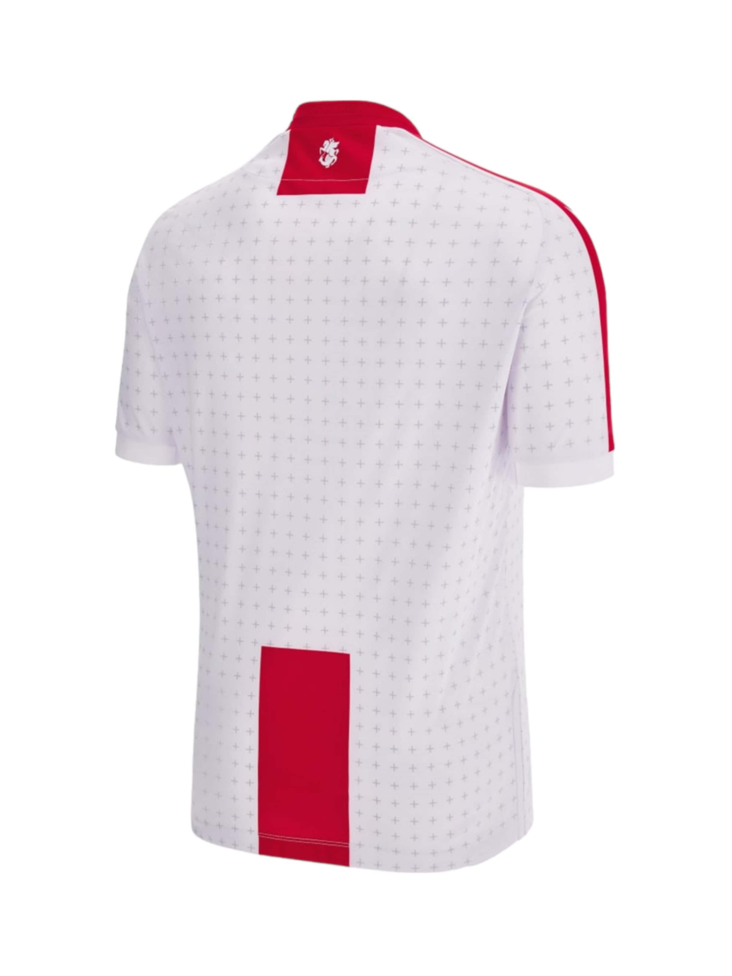 Tricou funcțional de la MACRON pe alb