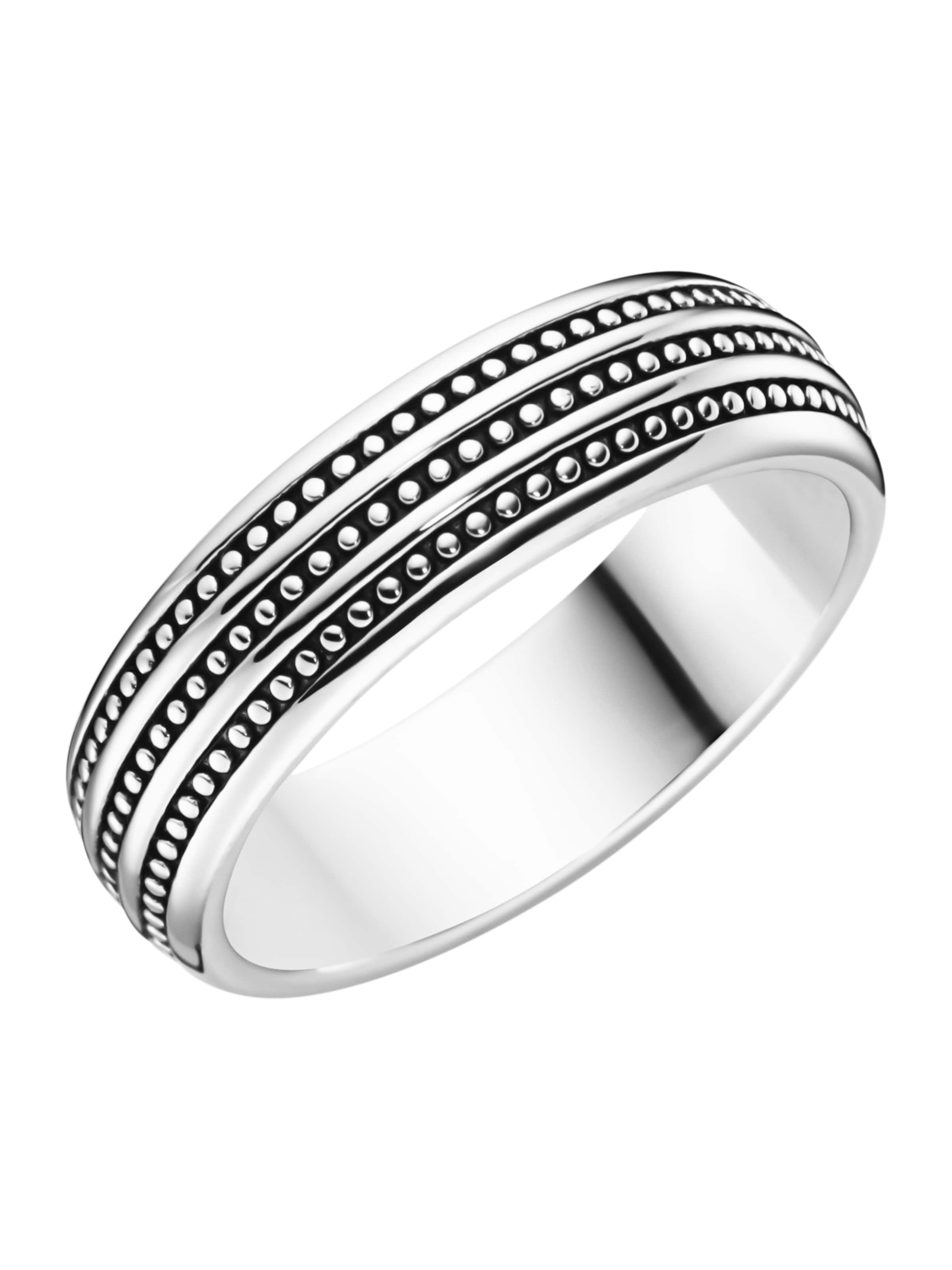 Anello di Giorgio Martello Milano in argento: frontale