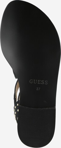 GUESS Sandale 'Cevie' in Schwarz