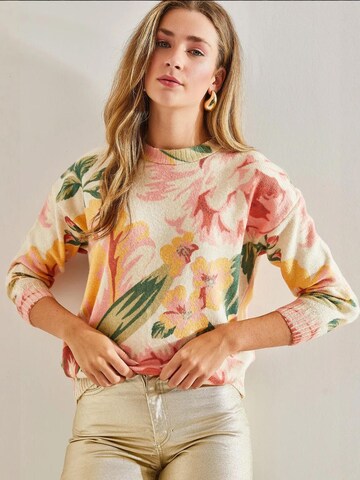 Bianco Lucci Pulover 'Pullover' | mešane barve barva
