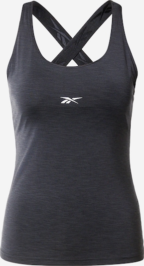 Sportiniai marškinėliai be rankovių iš Reebok, spalva – juoda, Prekių apžvalga