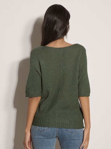 Pull-over ' ' Apricot en vert