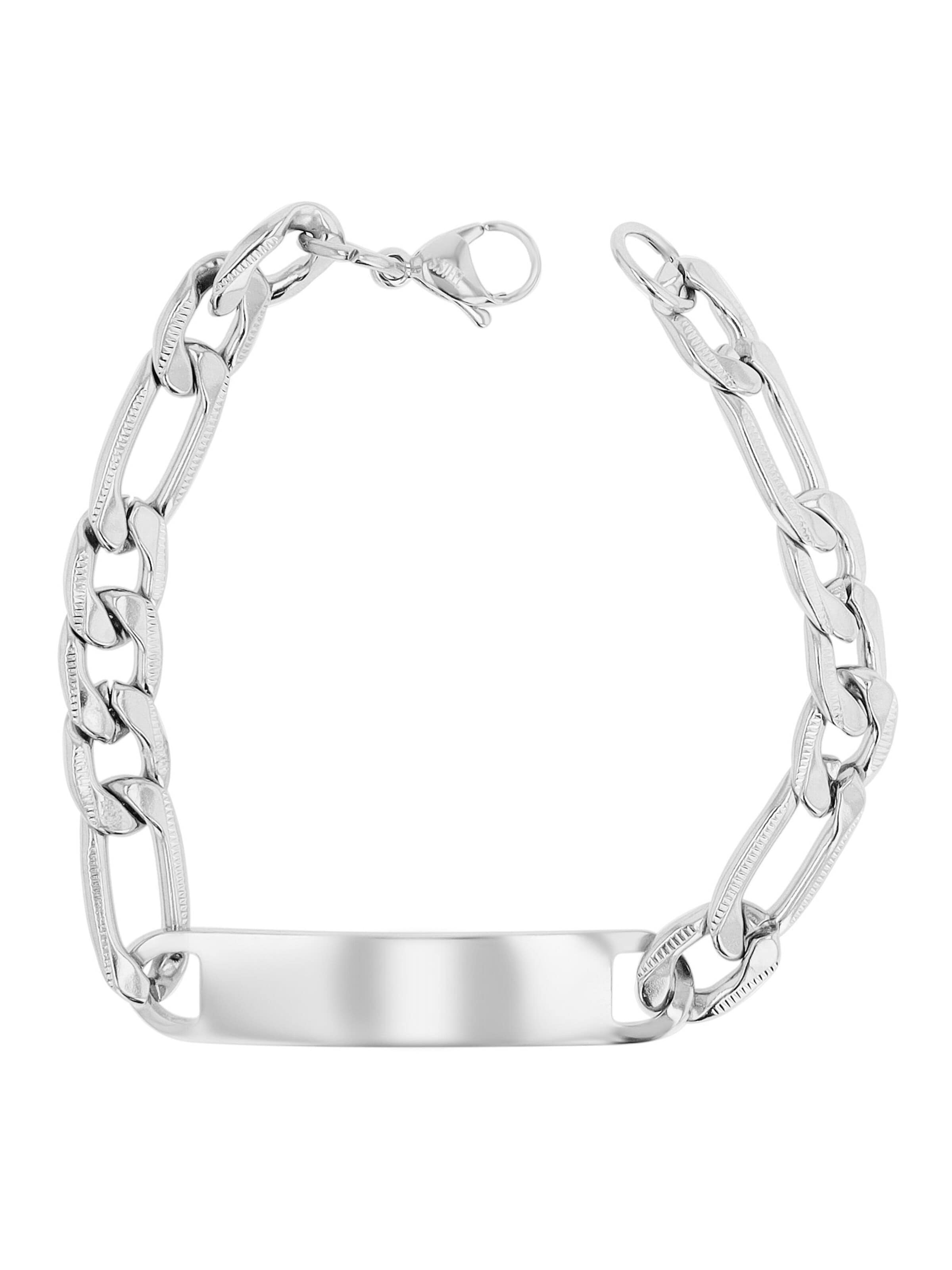 Akzent Armband 'Dashiell, langlebig'‌‌‌‌ in Silber: Vorderseite