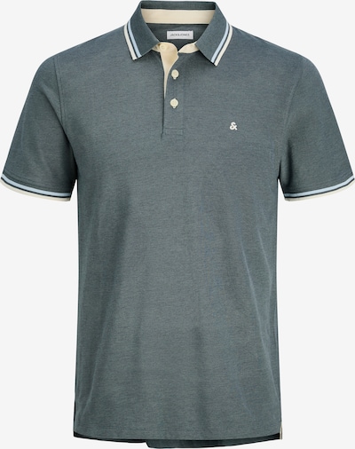 JACK & JONES Paita 'JJEPaulos' värissä tummanharmaa / valkoinen, Tuotenäkymä