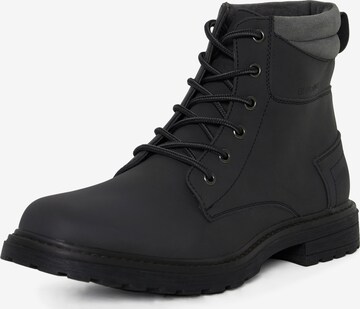 BLEND Lace-Up Boots in Black: front