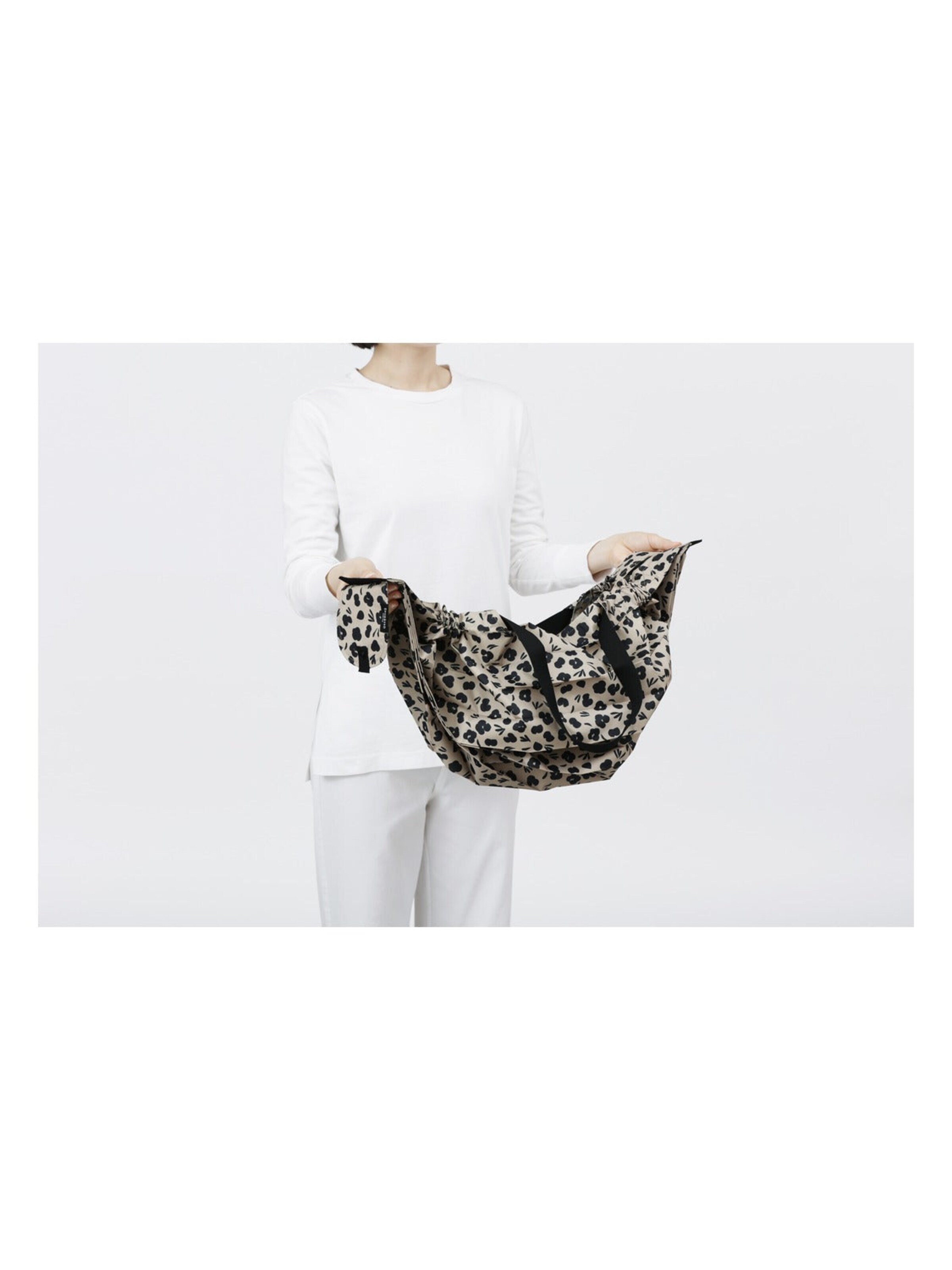 ShupattoShopper torba 'Compact Bag L' - siva boja